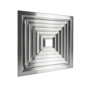 Stainless Steel <br>Louvre Face